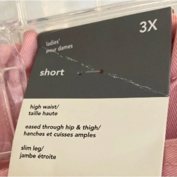 3X George 100% Cotton Paperbag Shorts - Picture 5 of 16